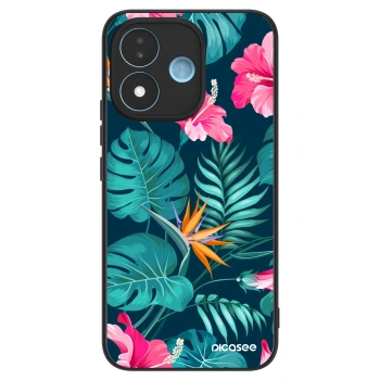 Maskica za Xiaomi Redmi Note 17 5G - Pink Monstera