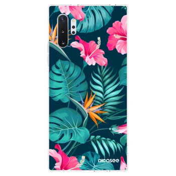 Maskica za Samsung Galaxy Note 10+ N975F - Pink Monstera