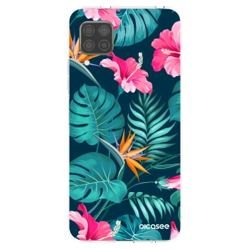 Picasee silikonska prozirna maskica za Huawei P40 Lite - Pink Monstera
