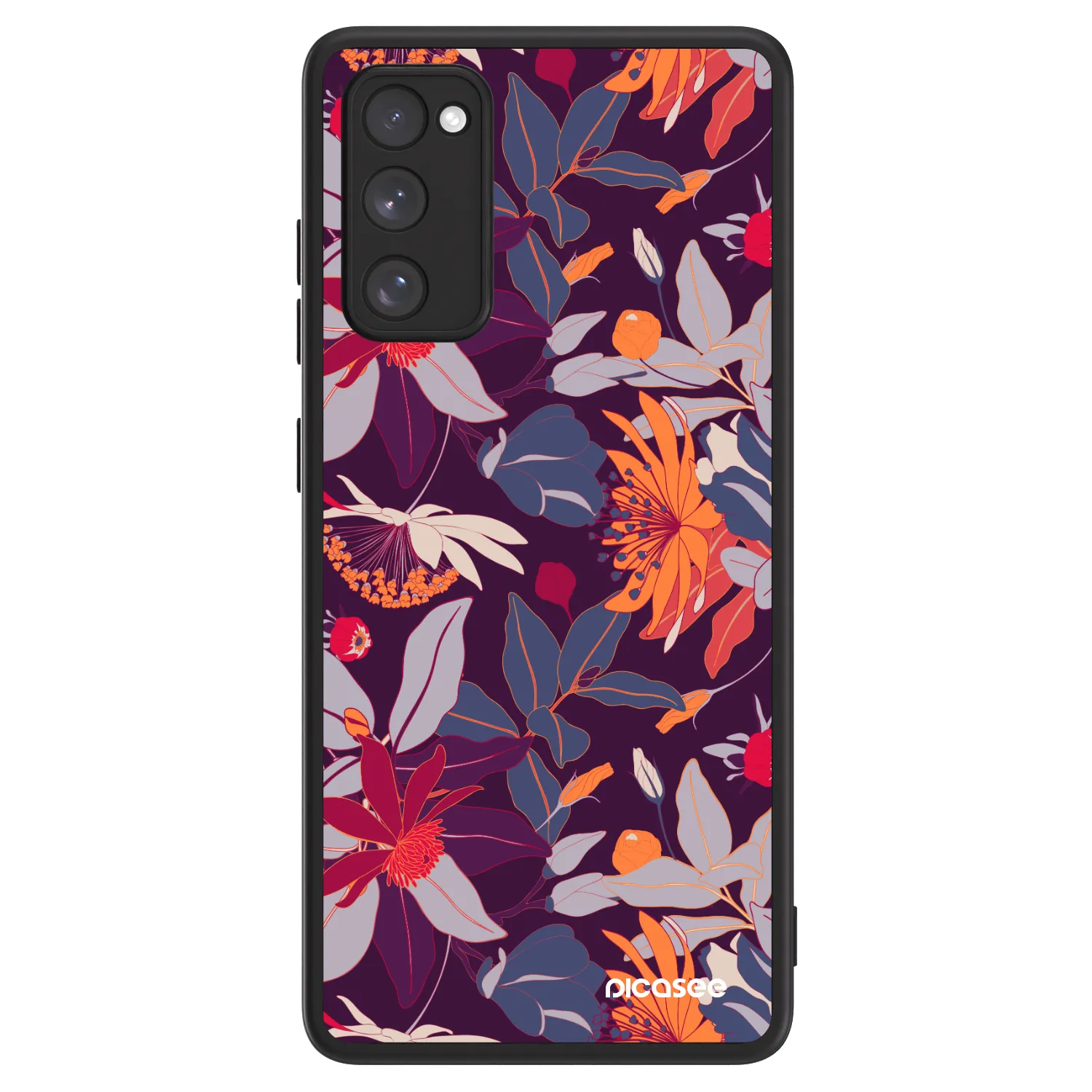 Picasee ULTIMATE CASE za Samsung Galaxy S20 FE - Purple Leaf