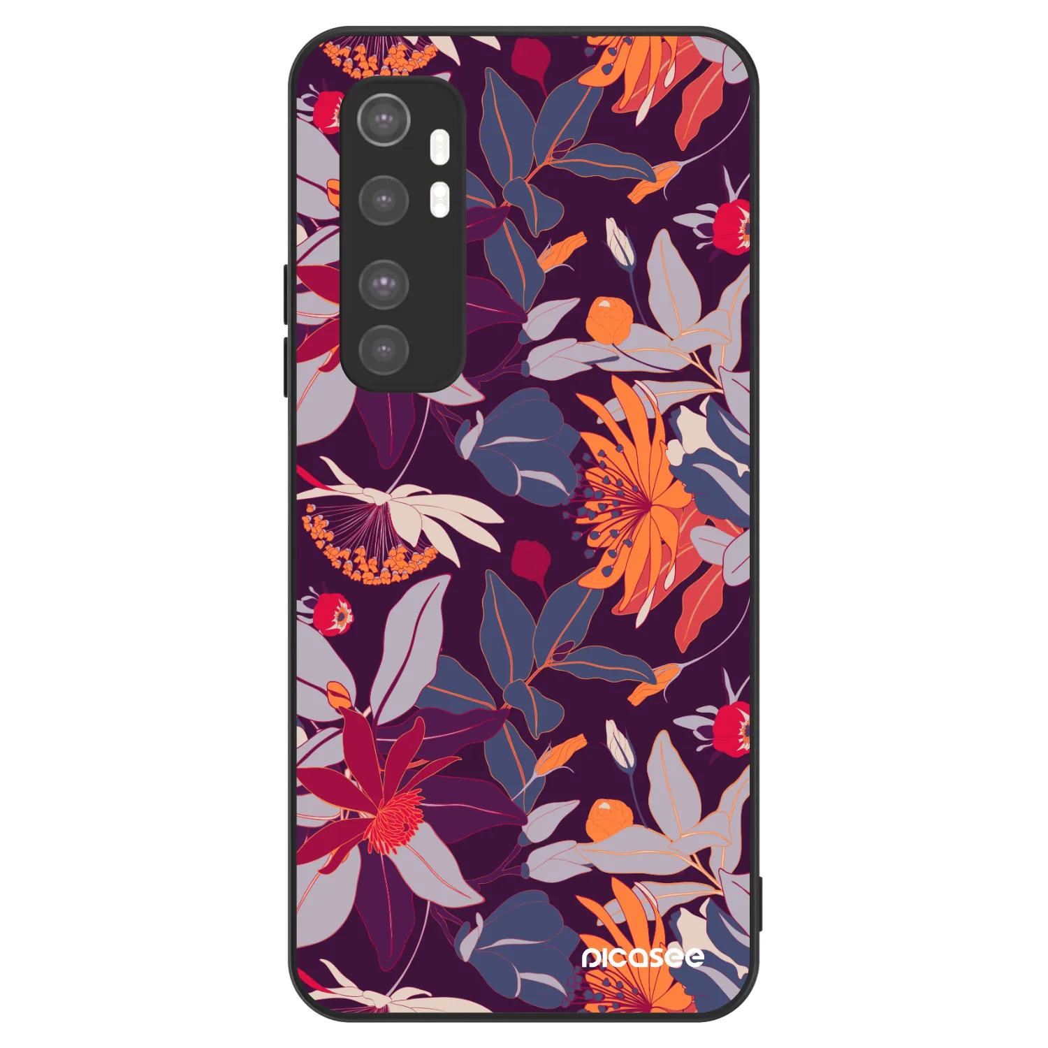 Picasee ULTIMATE CASE za Xiaomi Mi Note 10 Lite - Purple Leaf