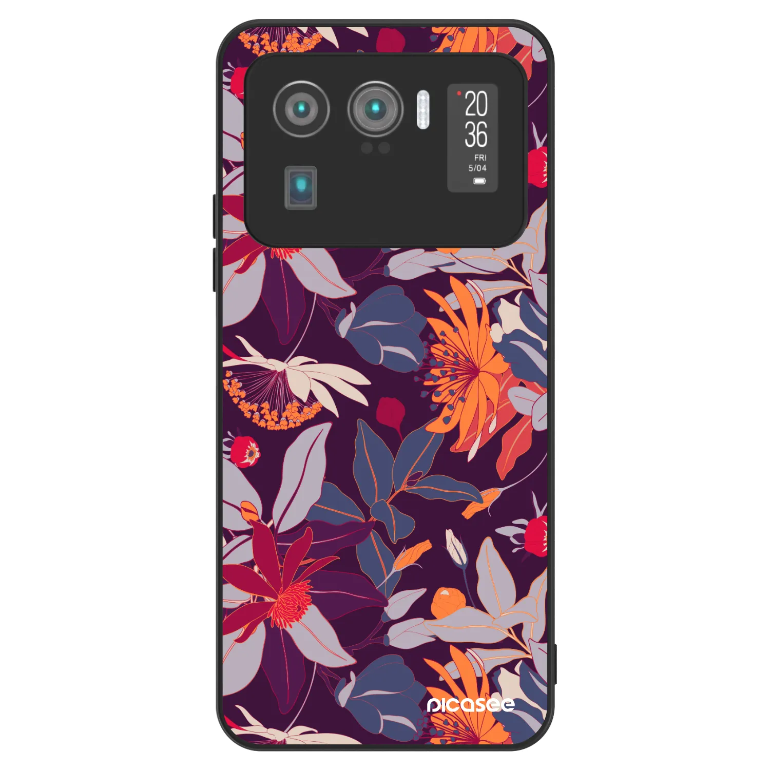 Picasee ULTIMATE CASE za Xiaomi Mi 11 Ultra - Purple Leaf