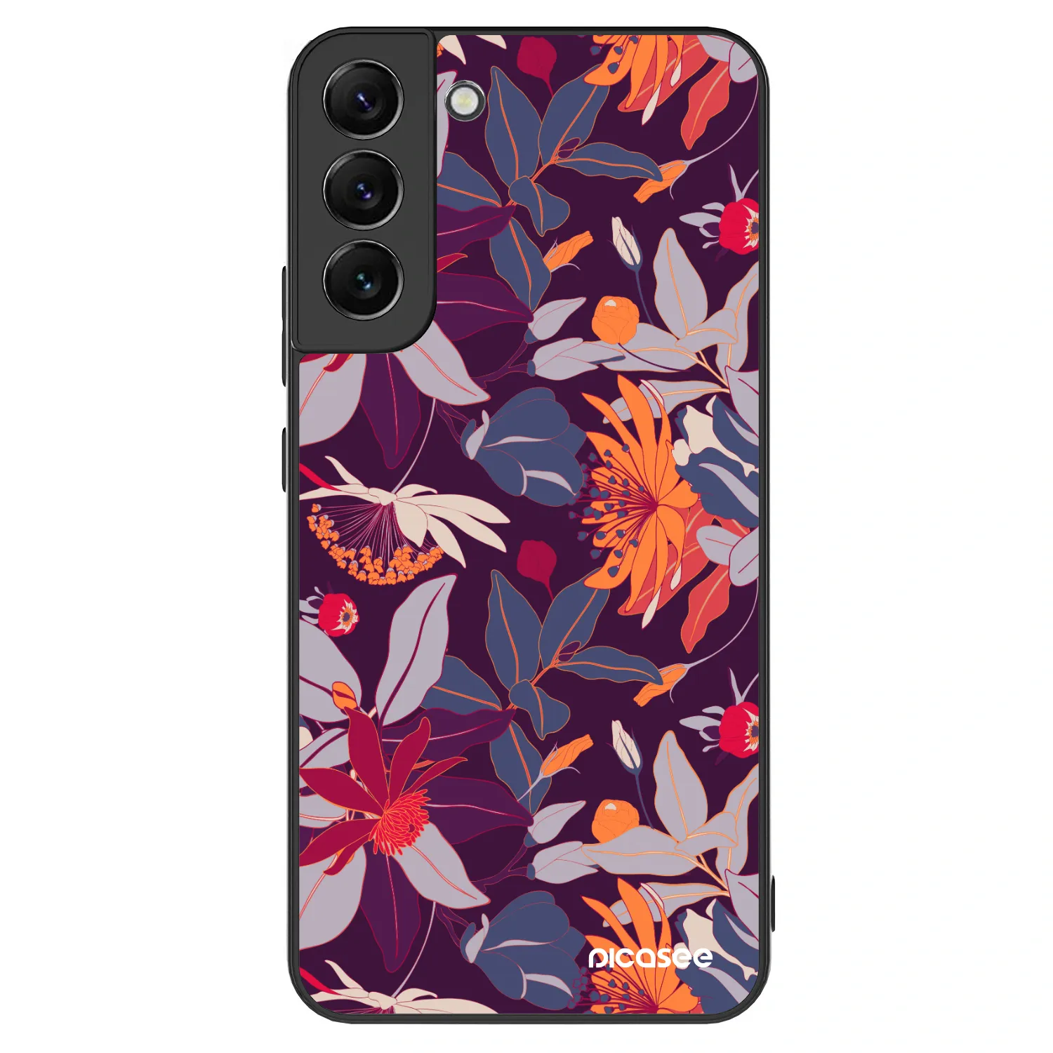 Picasee ULTIMATE CASE za Samsung Galaxy S22+ 5G - Purple Leaf
