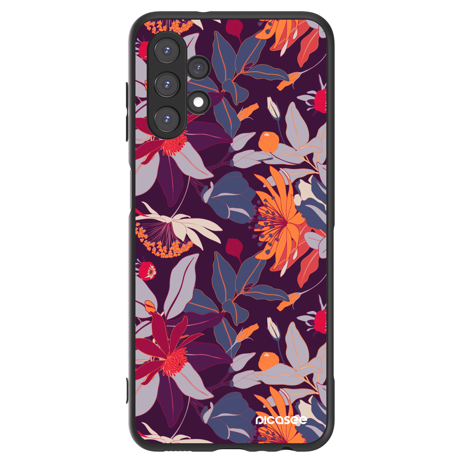 Picasee ULTIMATE CASE za Samsung Galaxy A13 4G A135 - Purple Leaf
