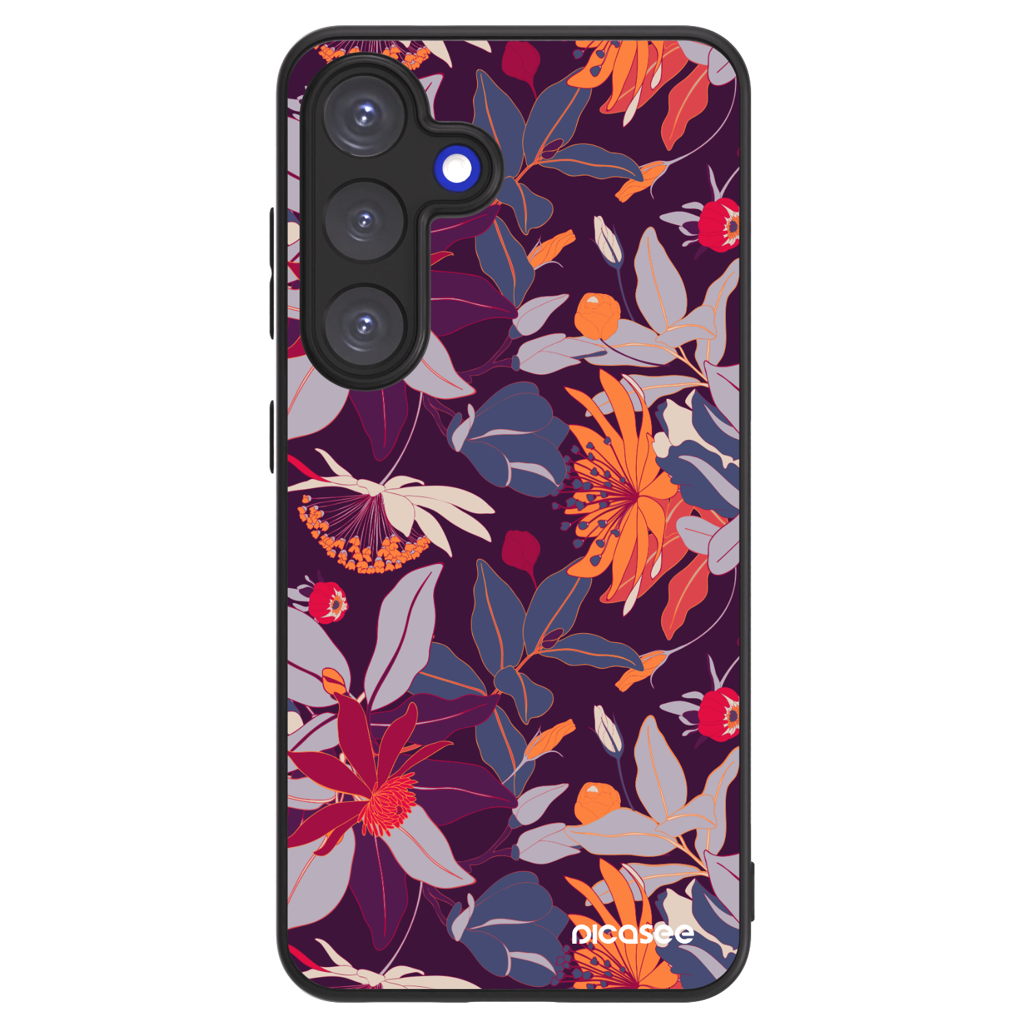 Picasee ULTIMATE CASE za Samsung Galaxy A25 A256B 5G - Purple Leaf