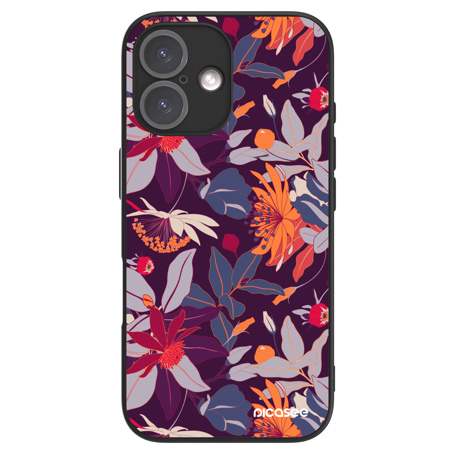 Picasee ULTIMATE CASE za Apple iPhone 16 - Purple Leaf