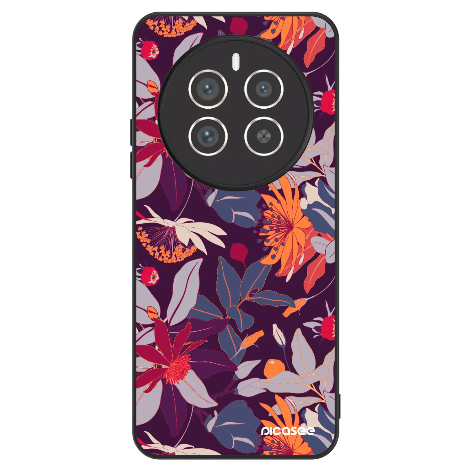 Picasee ULTIMATE CASE za Realme 12 Pro 5G - Purple Leaf