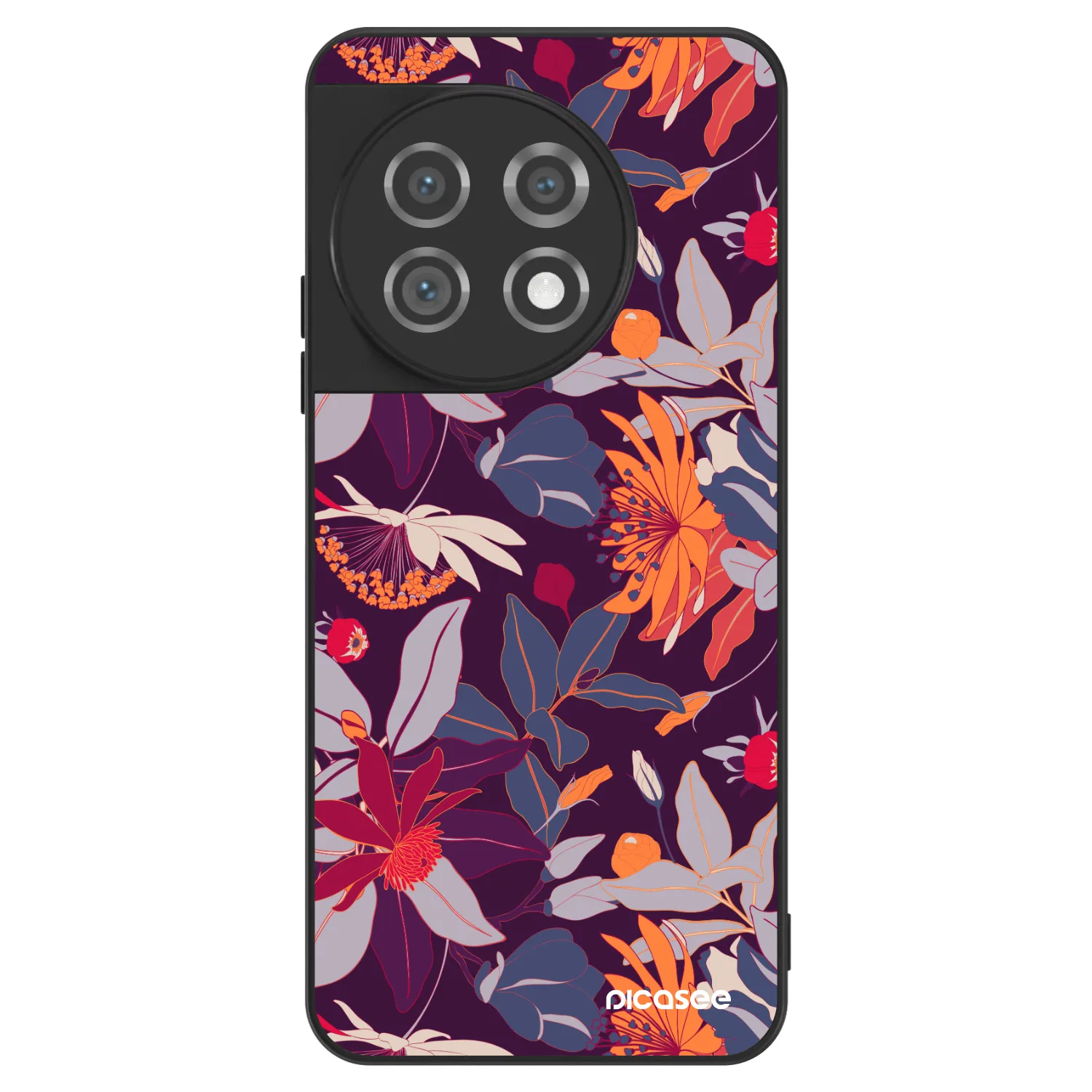 Picasee ULTIMATE CASE za OnePlus 11 5G - Purple Leaf