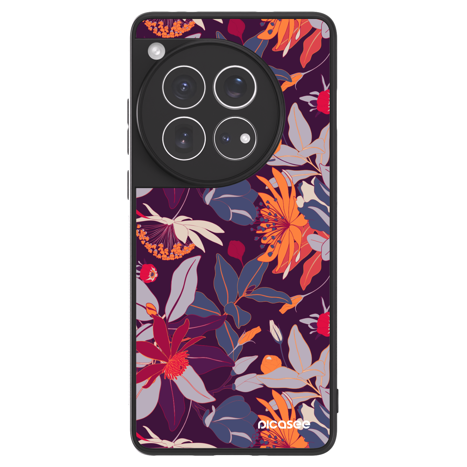 Picasee ULTIMATE CASE za OnePlus 12 5G - Purple Leaf