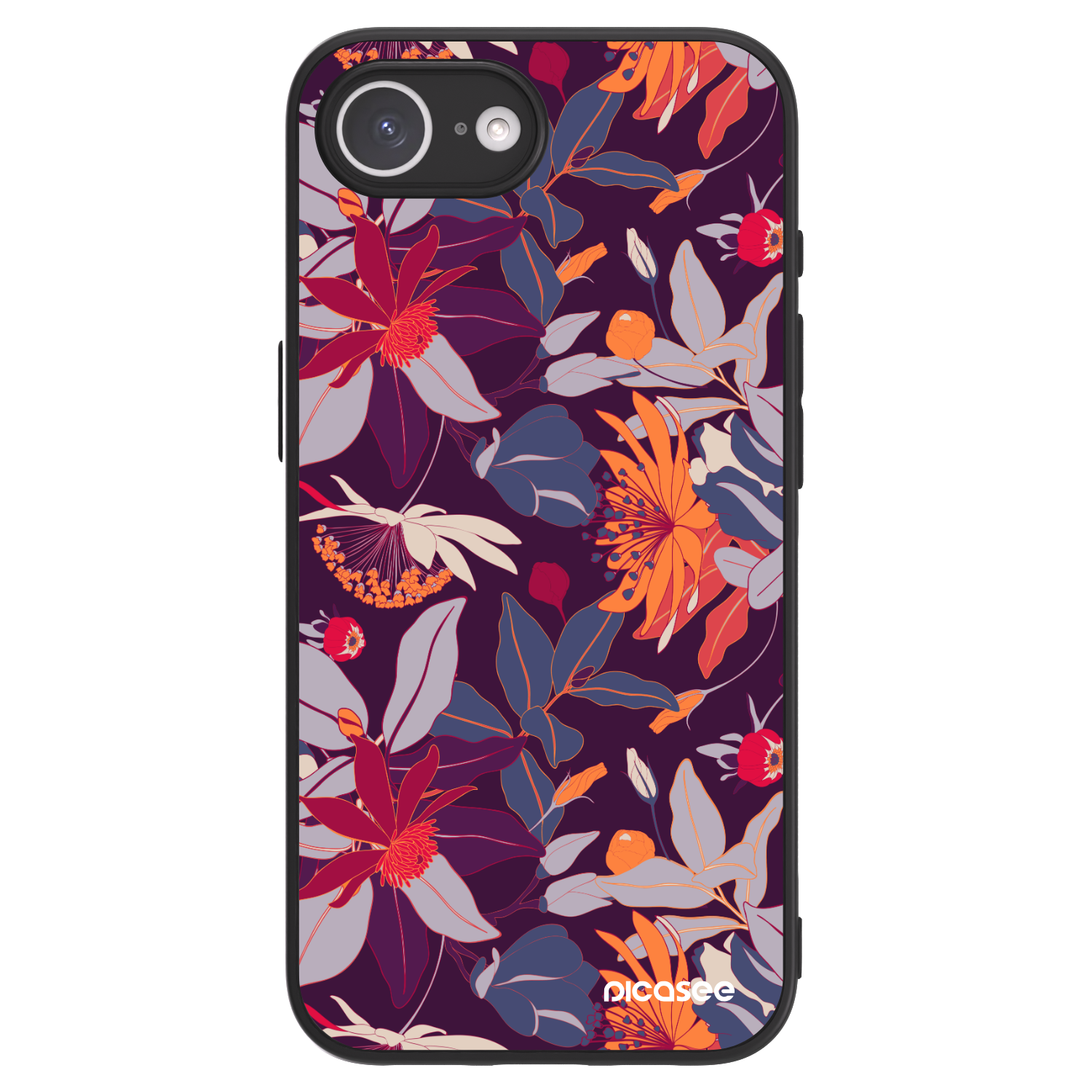 Picasee ULTIMATE CASE za Apple iPhone 16e - Purple Leaf