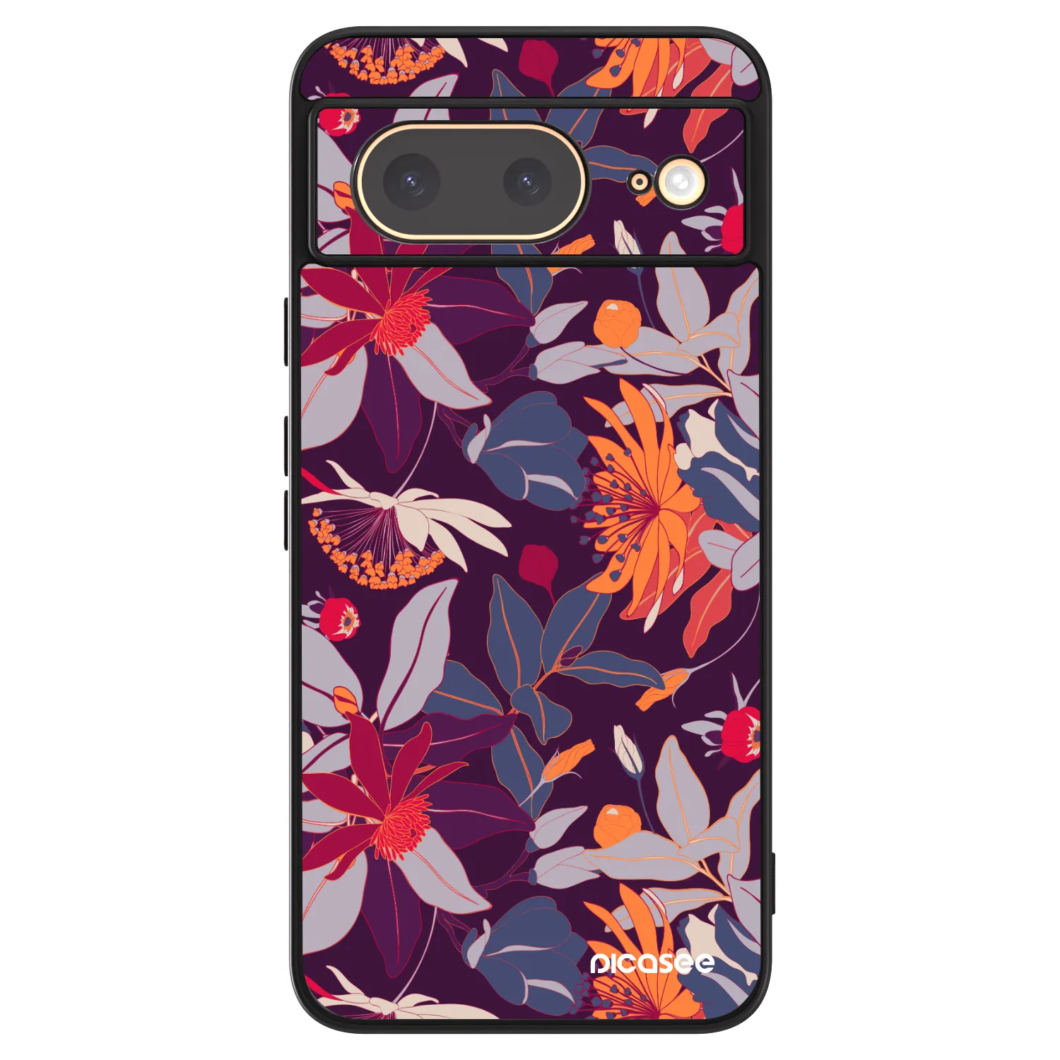 Picasee ULTIMATE CASE za Google Pixel 8 - Purple Leaf