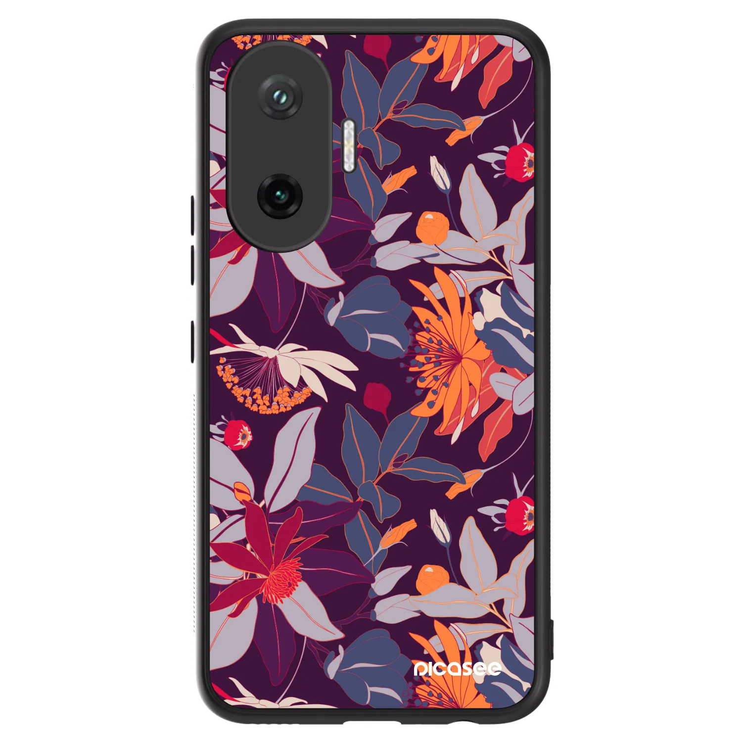 Picasee ULTIMATE CASE za Xiaomi Poco F7 Pro 5G - Purple Leaf