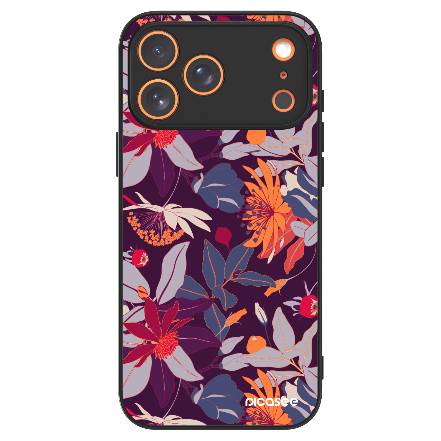 Picasee ULTIMATE CASE za Apple iPhone 17 Pro Max - Purple Leaf