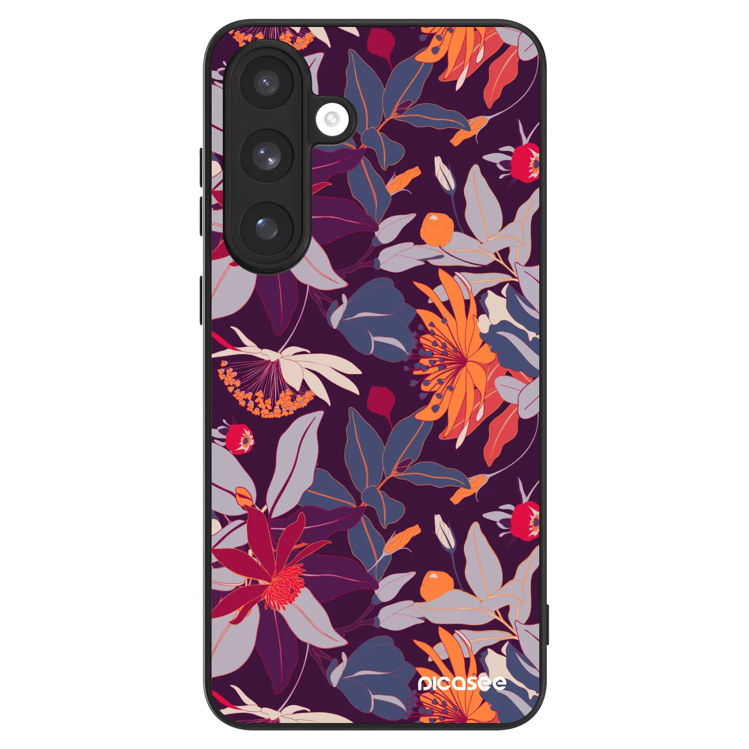 Picasee ULTIMATE CASE za Samsung Galaxy S25 FE 5G - Purple Leaf