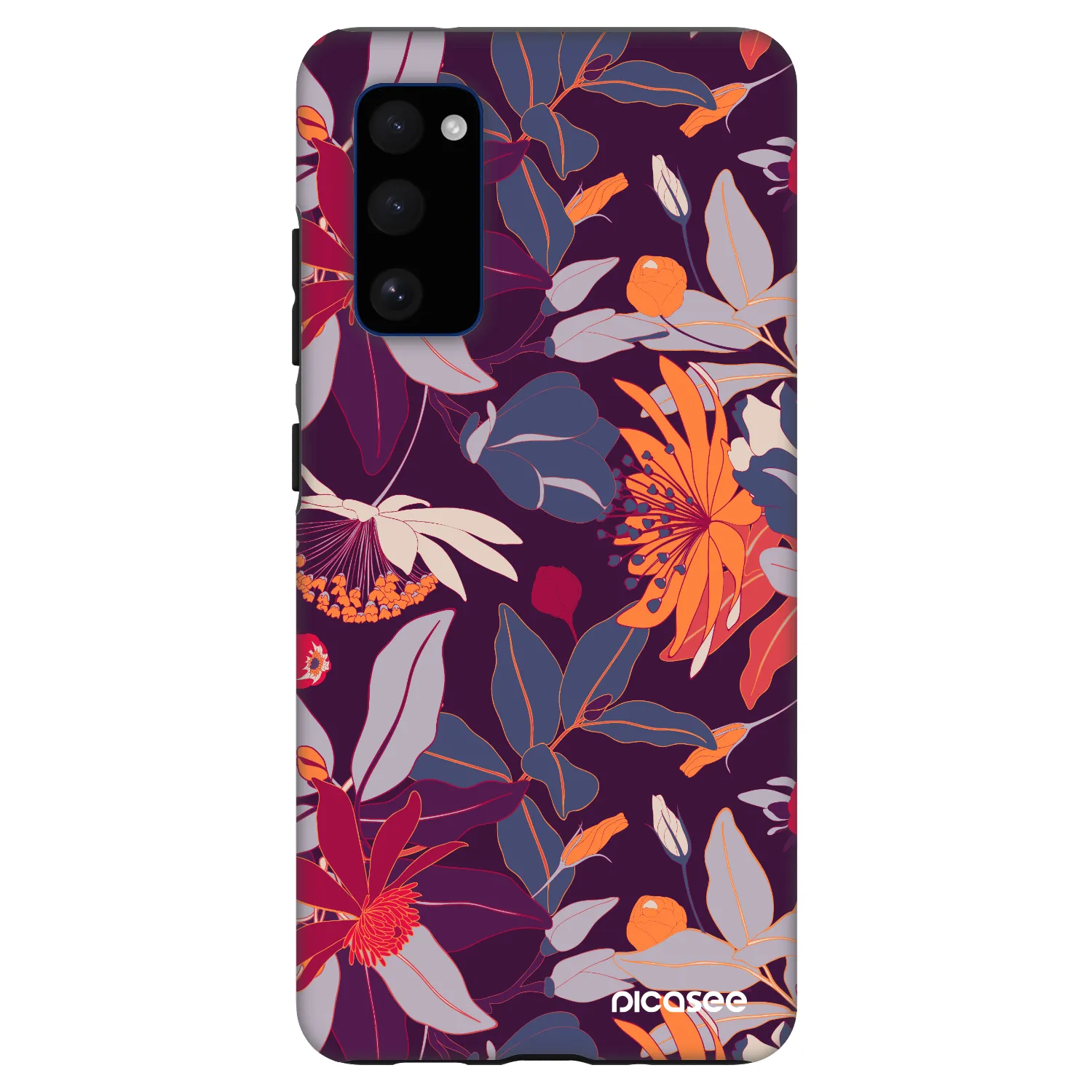 Picasee Fashion Case za Samsung Galaxy S20 FE - Purple Leaf