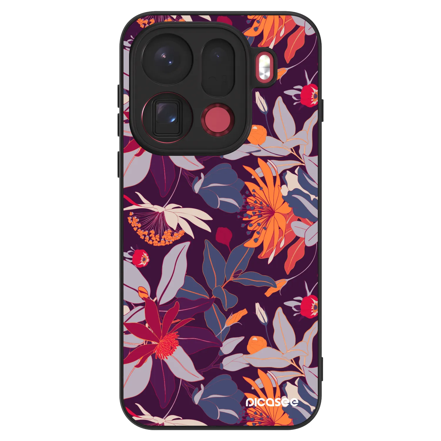 Picasee ULTIMATE CASE za OPPO Find X9 Pro - Purple Leaf