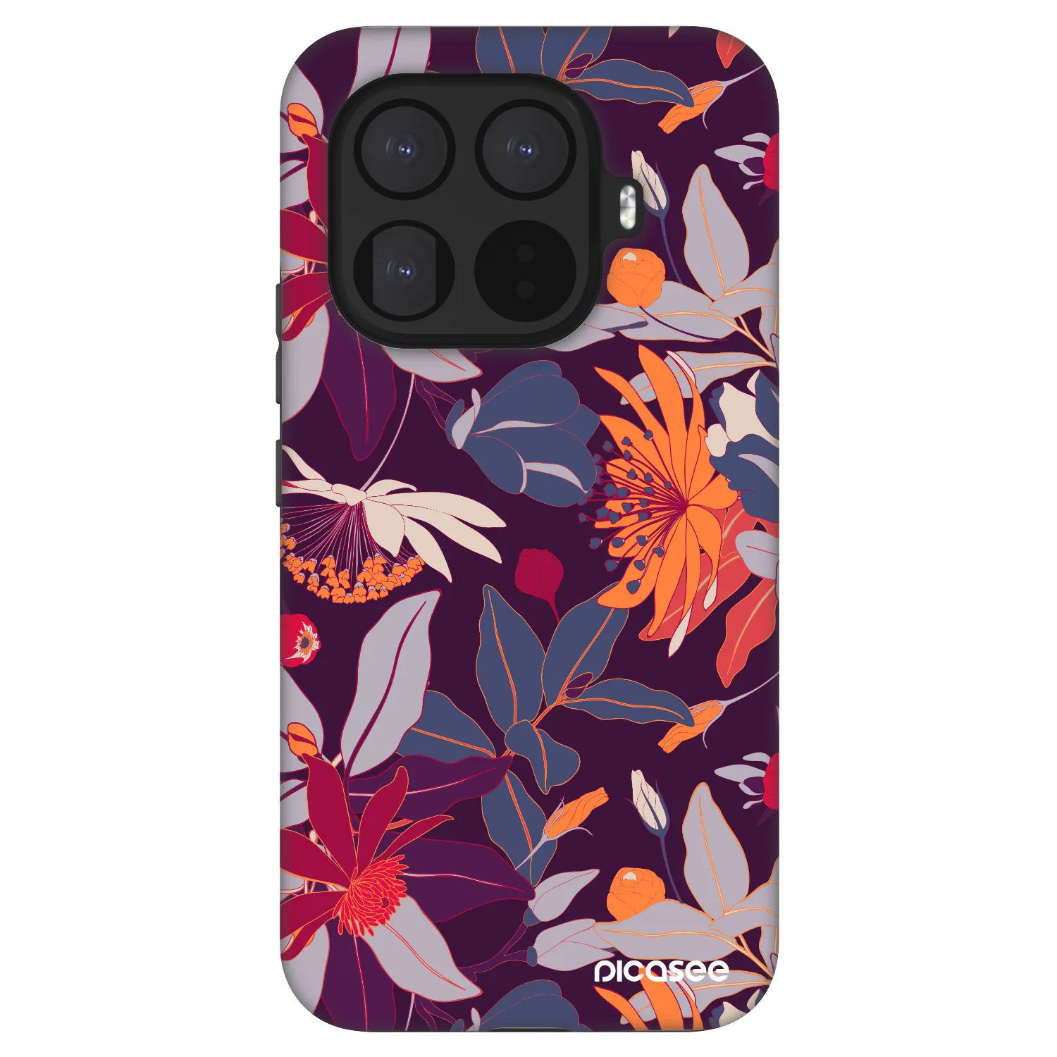 Picasee Fashion Case za Xiaomi 15T Pro - Purple Leaf
