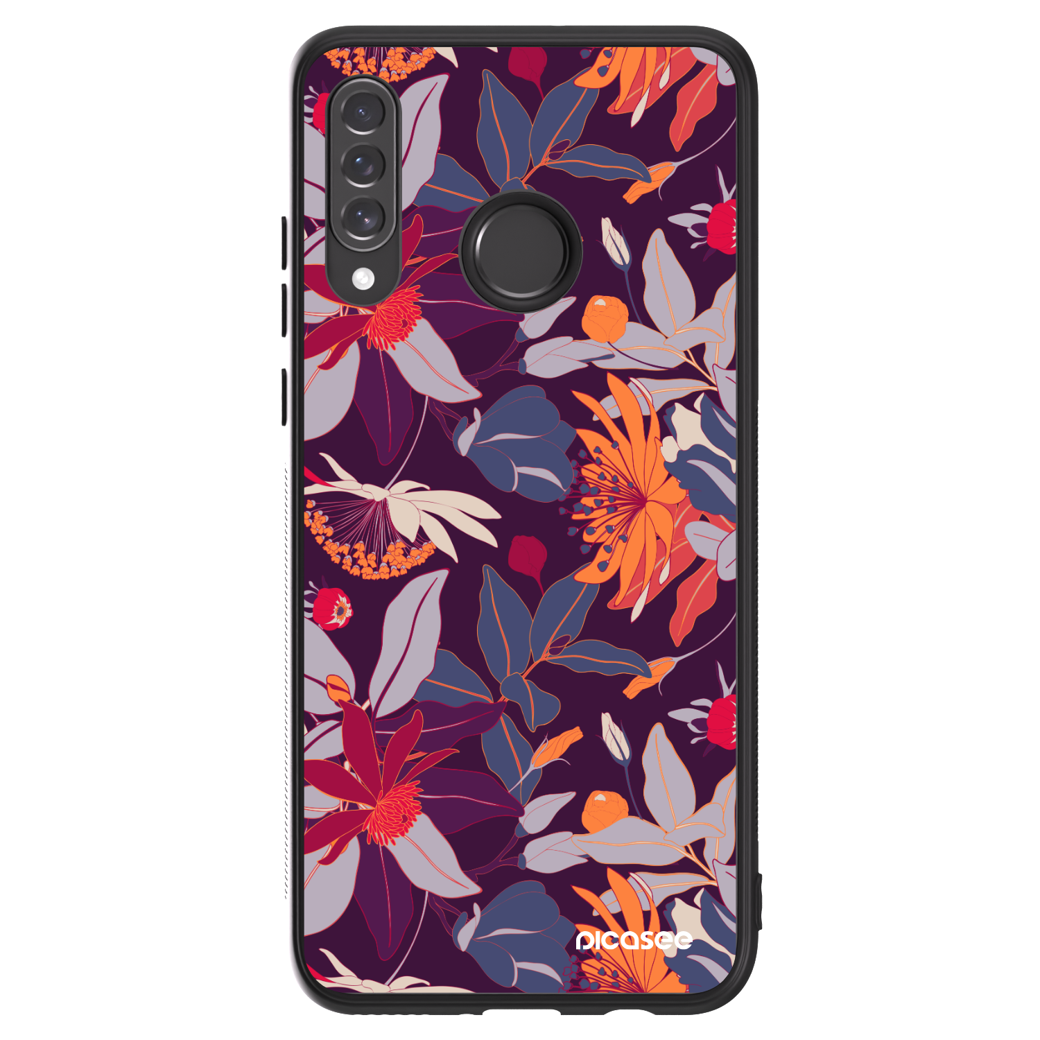 Picasee ULTIMATE CASE za Huawei P30 Lite - Purple Leaf