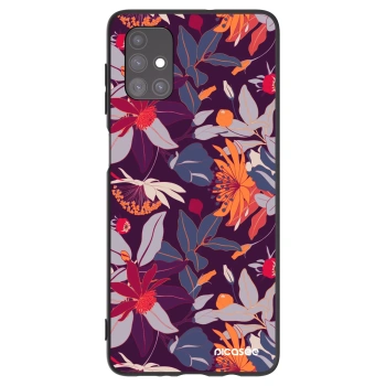 Maskica za Samsung Galaxy M51 M515F - Purple Leaf
