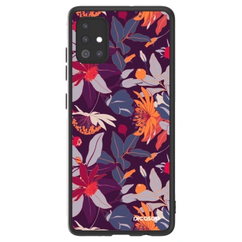 Picasee ULTIMATE CASE za Samsung Galaxy A51 A515F - Purple Leaf