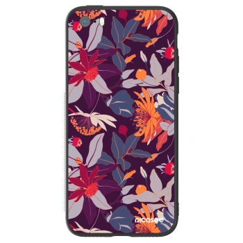 Maskica za Apple iPhone 5/5S/SE - Purple Leaf