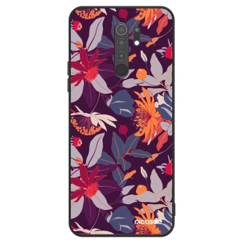 Maskica za Xiaomi Redmi 9 - Purple Leaf