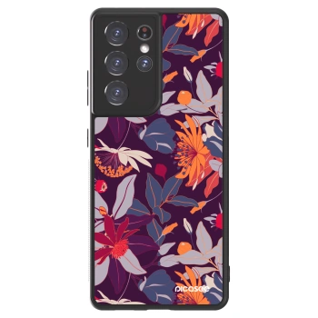 Maskica za Samsung Galaxy S21 Ultra 5G G998B - Purple Leaf
