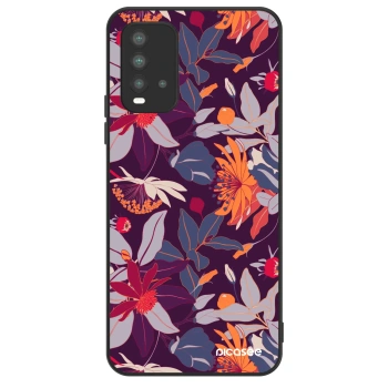 Maskica za Xiaomi Redmi 9T - Purple Leaf