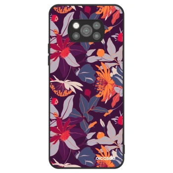 Maskica za Xiaomi Poco X3 Pro - Purple Leaf