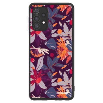 Picasee ULTIMATE CASE za Samsung Galaxy A32 5G A326B - Purple Leaf