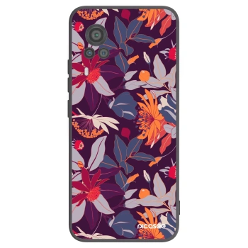Maskica za Vivo X60 Pro 5G - Purple Leaf