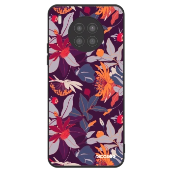 Maskica za Huawei Nova 8i - Purple Leaf