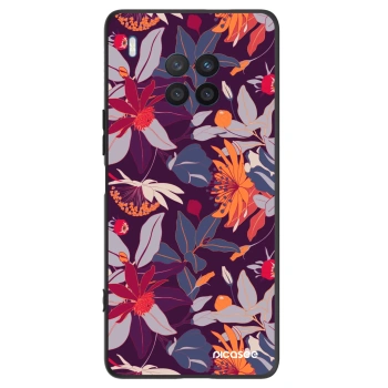 Maskica za Honor 50 Lite - Purple Leaf