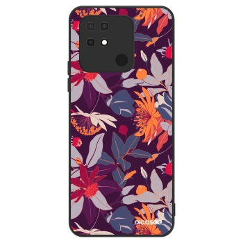Maskica za Xiaomi Redmi 10C - Purple Leaf