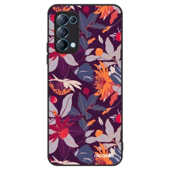 Maskica za OPPO Reno 5 5G - Purple Leaf