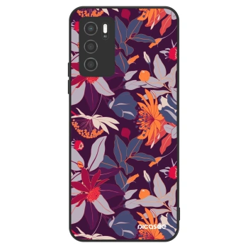 Maskica za OPPO A16s - Purple Leaf