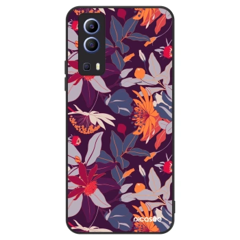Maskica za Vivo Y52 5G - Purple Leaf