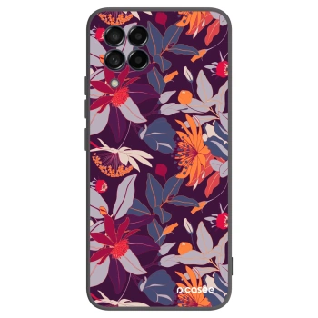 Maskica za Samsung Galaxy M53 5G - Purple Leaf