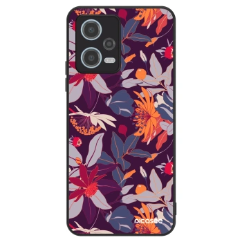 Maskica za Xiaomi Redmi Note 12 5G - Purple Leaf