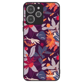 Maskica za Xiaomi Redmi 12 4G - Purple Leaf