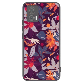 Maskica za Motorola Edge 30 Neo - Purple Leaf