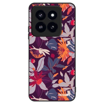 Maskica za Xiaomi 14 Pro - Purple Leaf