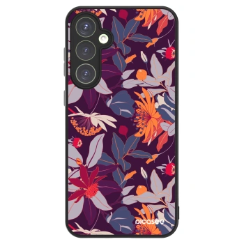 Picasee ULTIMATE CASE za Samsung Galaxy S23 FE S711B - Purple Leaf