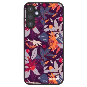 Picasee ULTIMATE CASE za Samsung Galaxy A15 A156B 5G - Purple Leaf