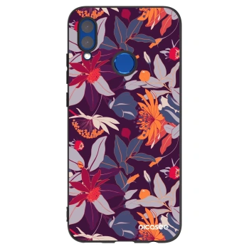Maskica za Huawei P Smart 2019 - Purple Leaf