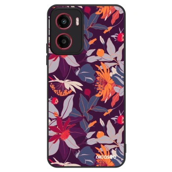 Maskica za Motorola Moto G05 - Purple Leaf
