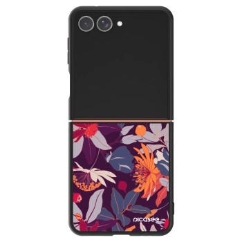 Maskica za Samsung Galaxy Z Flip7 5G - Purple Leaf