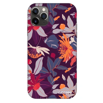 Maskica za Apple iPhone 11 Pro - Purple Leaf