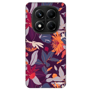 Maskica za Xiaomi Redmi Note 14 Pro 5G - Purple Leaf