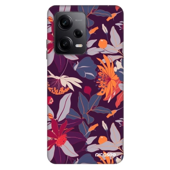 Maskica za Xiaomi Redmi Note 12 Pro+ 5G - Purple Leaf
